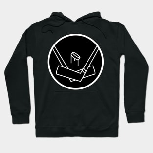 ICE HOCKEY STICK PUCK BATTLE Hoodie